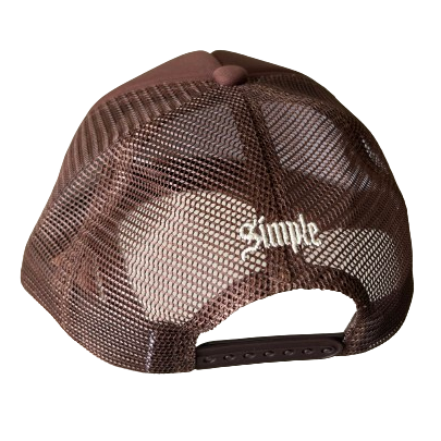 Brown Simple Trucker Hat (LIMITED EDITION)